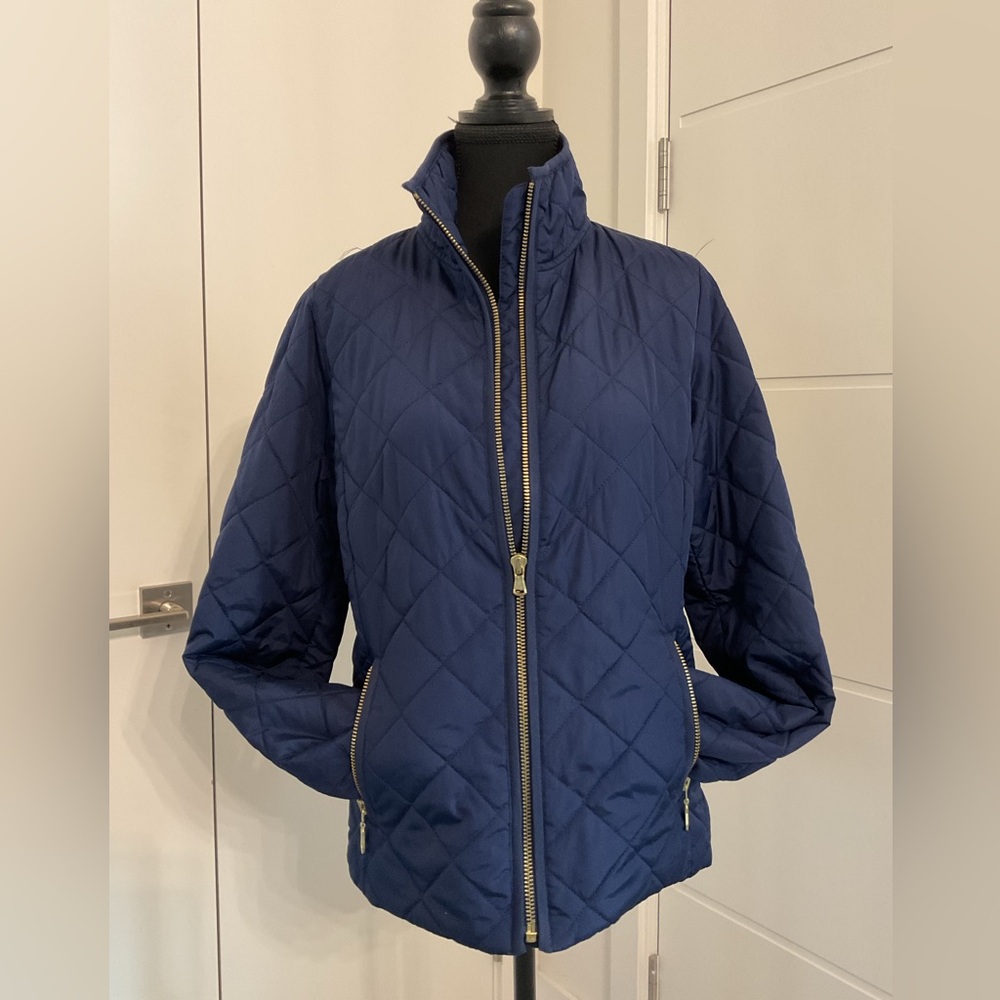Old Navy LIKE NEW Royal Blue Lightly Quilted Jacket .